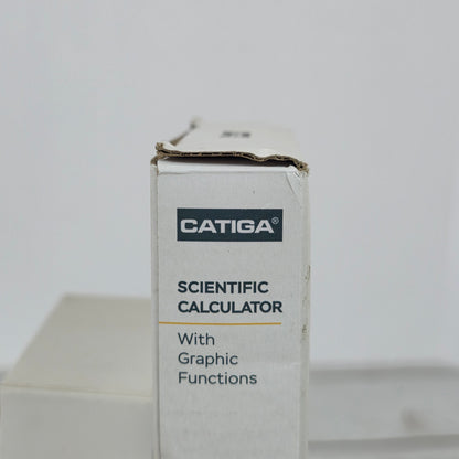 NIOB New CATIGA Scientific Calculator w/ Graphic Functions CS-121 White