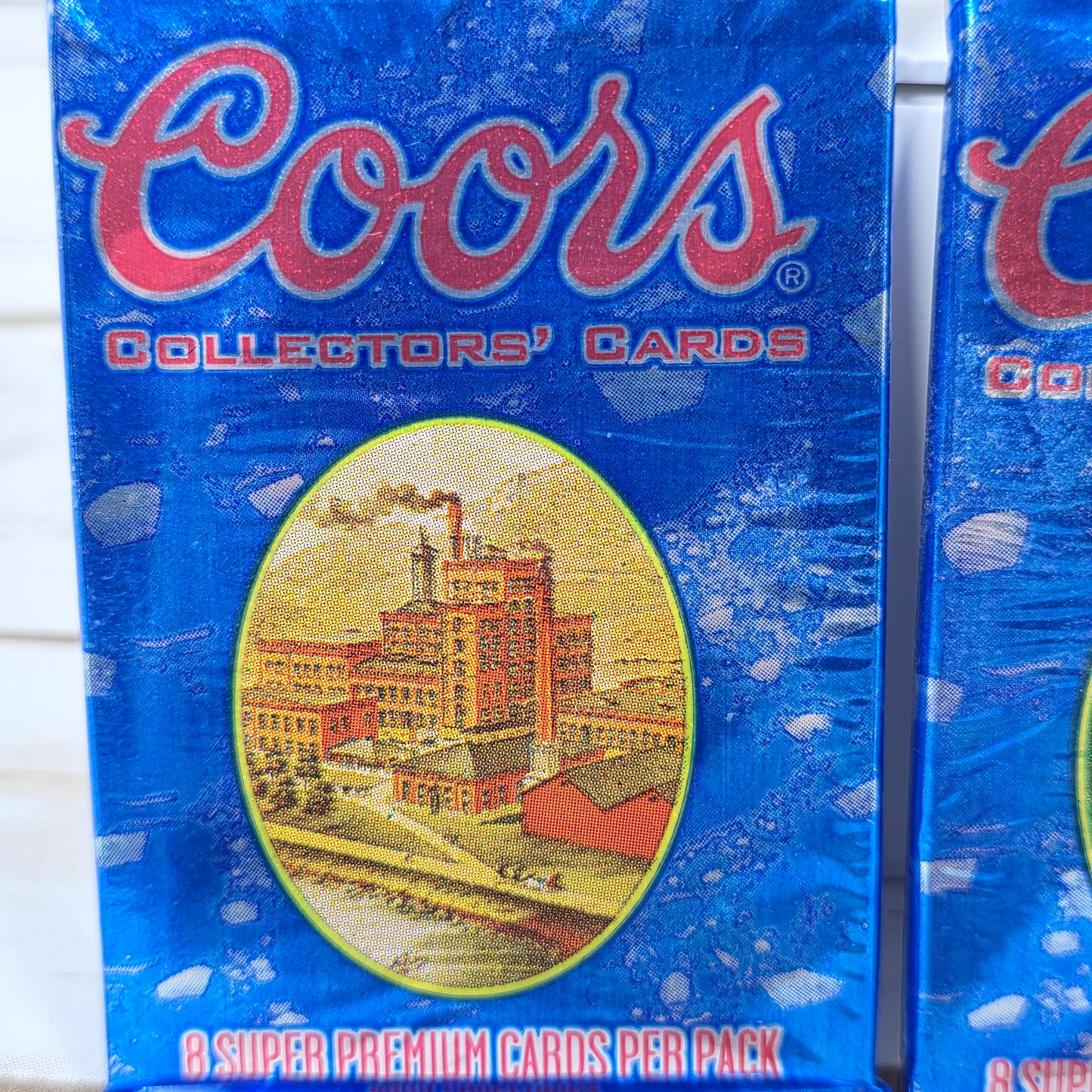 NIP New Coors Collectors' Cards 8 Super Premium Cards Per Pack