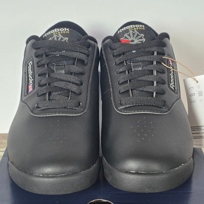 NIB Reebok Classic Women's Princess 8.5 Wide Black