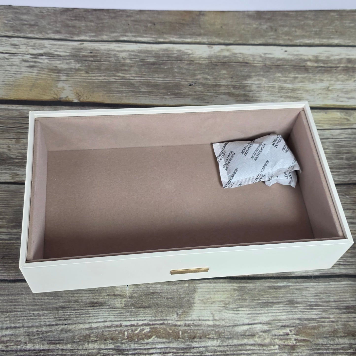 NIOB New SONGMICS Jewelry Box JBC164W01 White