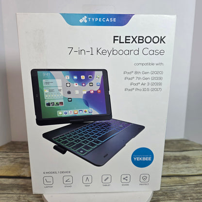 Typecase Flexbook 7-in-1 iPad Keyboard Case for 10.2 or 10.5 Protective Case Green
