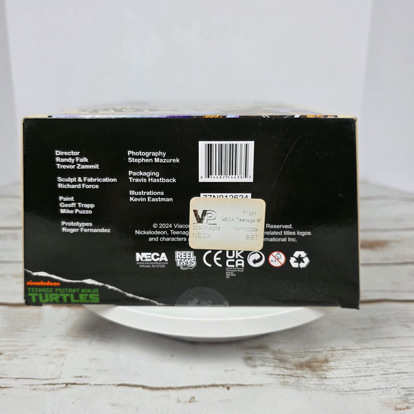 NIB New NECA Eastman and Laird's Teenage Mutant Ninja Turtles Triceration Gladiator