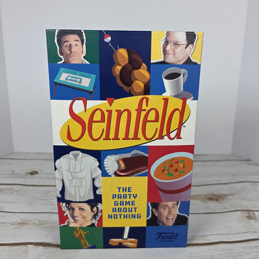 NIB New Seinfeld The Party Game About Nothing Funko Games 2021 Sealed