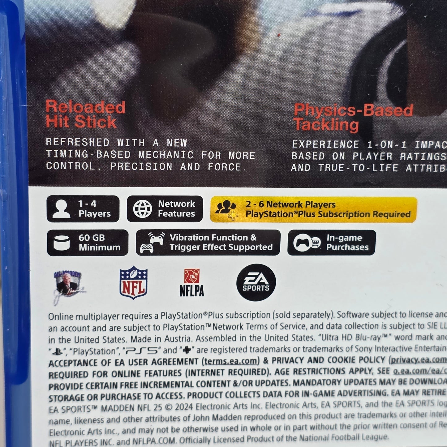 New Playstation 5 PS5 EA Sports Madden 25 Football 2025 - SEALED!!