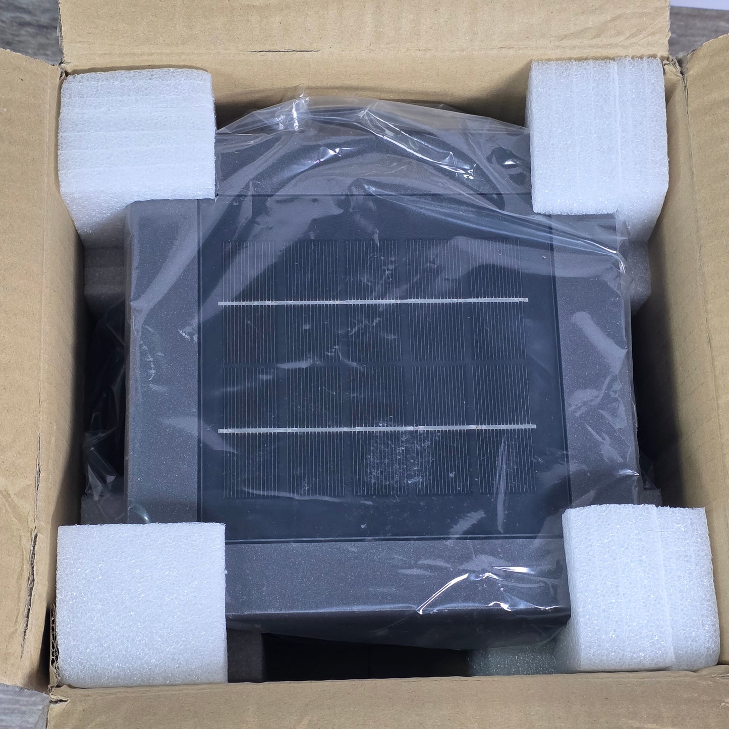 NIOB New MVBT Solar Modern Post Light Flat C3032-F S20