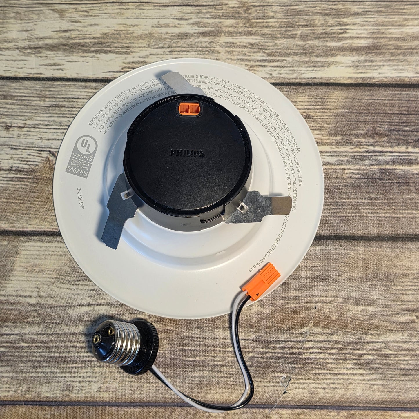 NIOB New PHILIPS hue Personal Wireless Lighting White Ambiance 5/6" Retrofit Recessed  Downight Bluetooth Alexa Hey Google Compatible