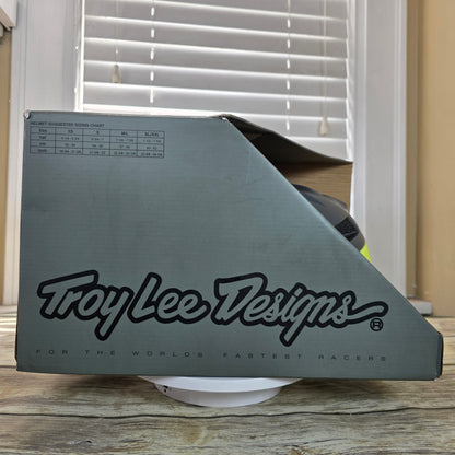 NIOB New Troy Lee Designs A1 Mips Classic Gray Yellow Small