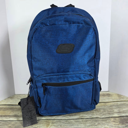 NWT New Skechers Navy Blue Backpack 6928 Bookbag