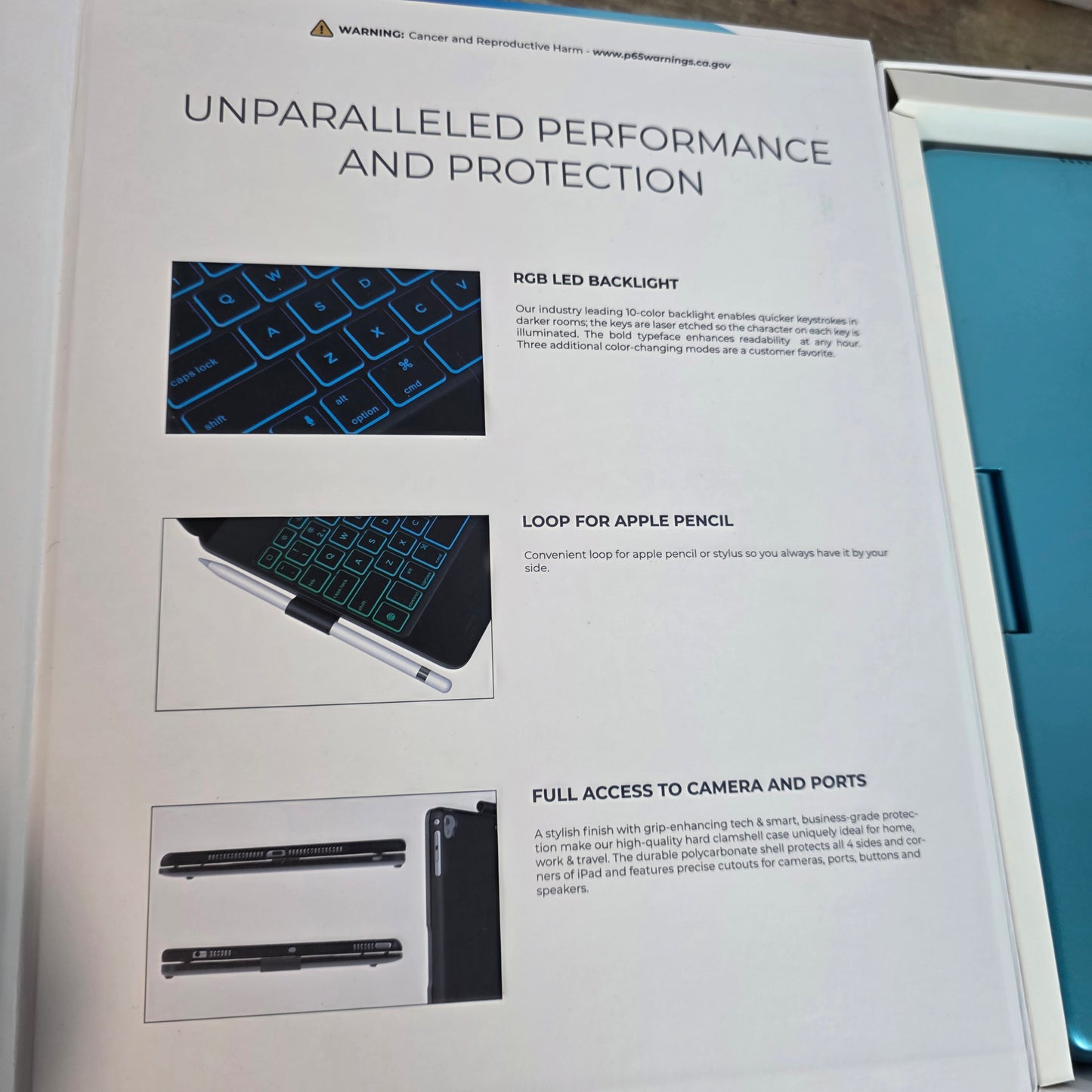 Typecase Flexbook 7-in-1 iPad Keyboard Case for 10.2 or 10.5 Protective Case Green