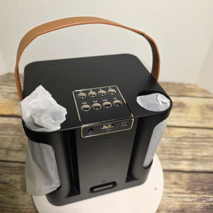 NIB New Courpal Karaoke Machine with 2 Microphones Bluetooth