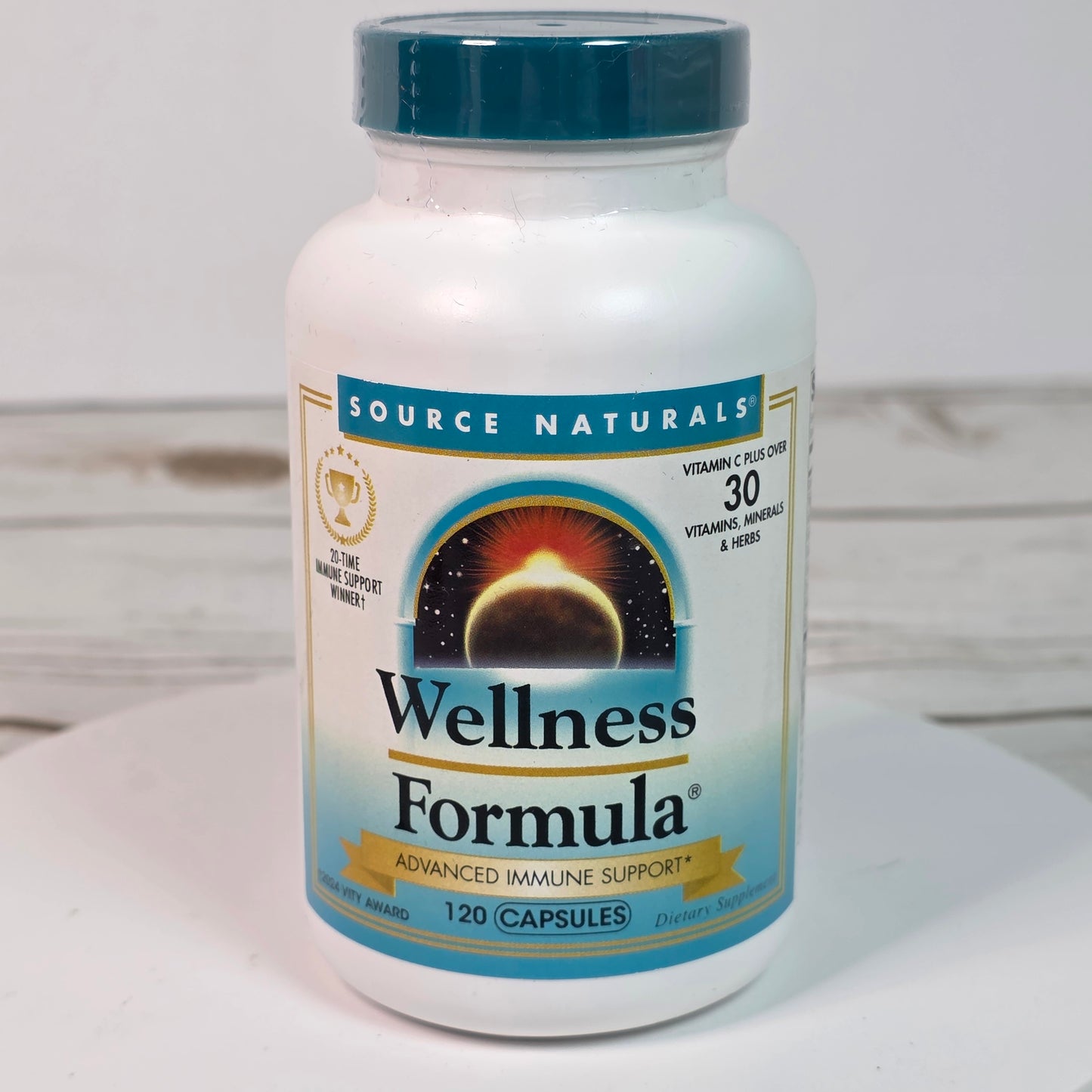 2 Bottles New Source Naturals Wellness Formula Advanced Immune Support