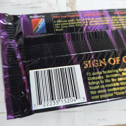 NIP New Set of 2 Coca-Cola Collectible Cards 8 Per Pack