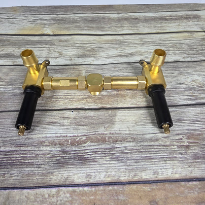 Tub filler valve assembly- 2 handle