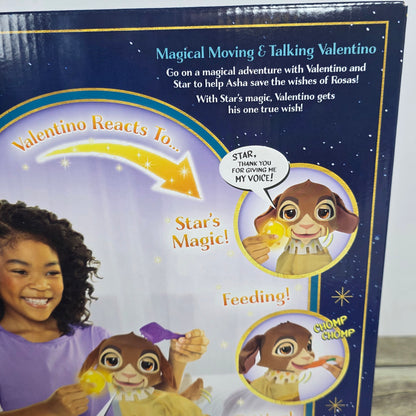 New Disney WISH Movie Magical Moving & Talking Valentino Doll
