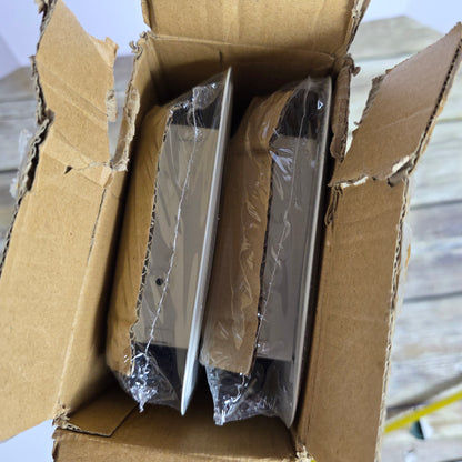 NIOB New 2 PCS White 4x12Inches Floor Vents