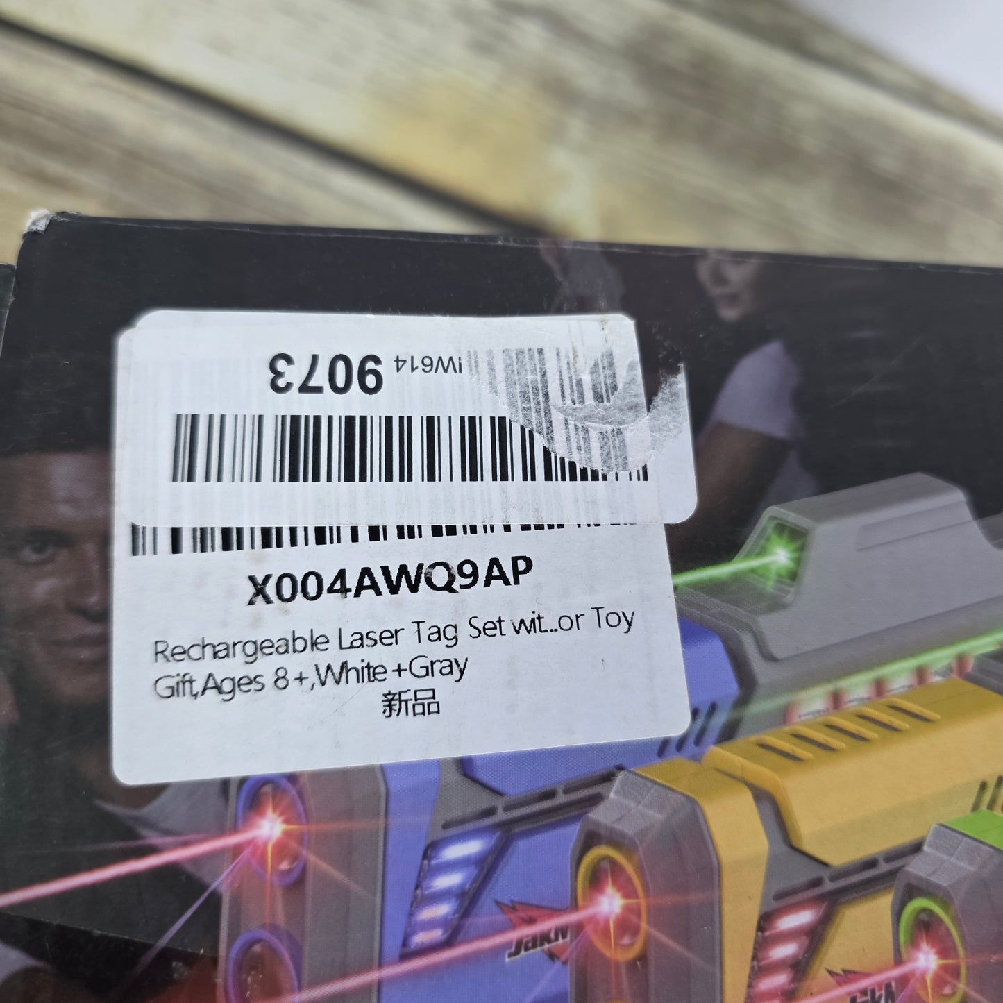 NIOB New JakMean Rechargeable Laser Tage Set for 4 KZQ-Q184