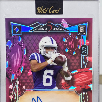 Autographed Anthony Gould Wild Card 5 Card Draw 2/2