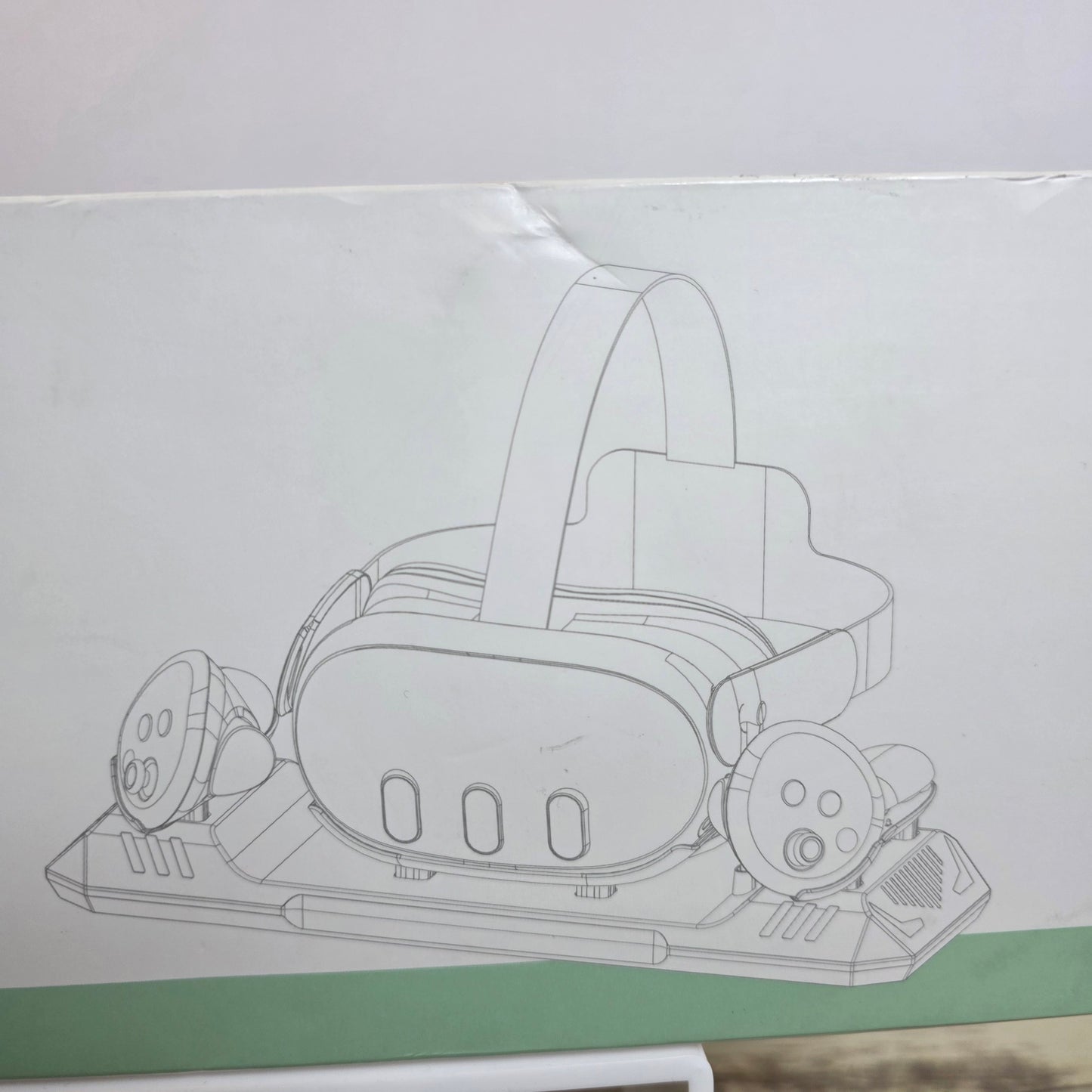 Charging Dock for Meta Quest 3/Quest 3S, Magnetic Charging Station for Oculus Quest 3 VR Headset & Controllers, with 2 Rechargeable 2100mAh Batteries, USB-C Charger and Cable, Supports LED Indicator