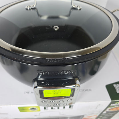 NIOB New GreenPan Elite 6Qt Essential Smart Skillet Pan CC005091