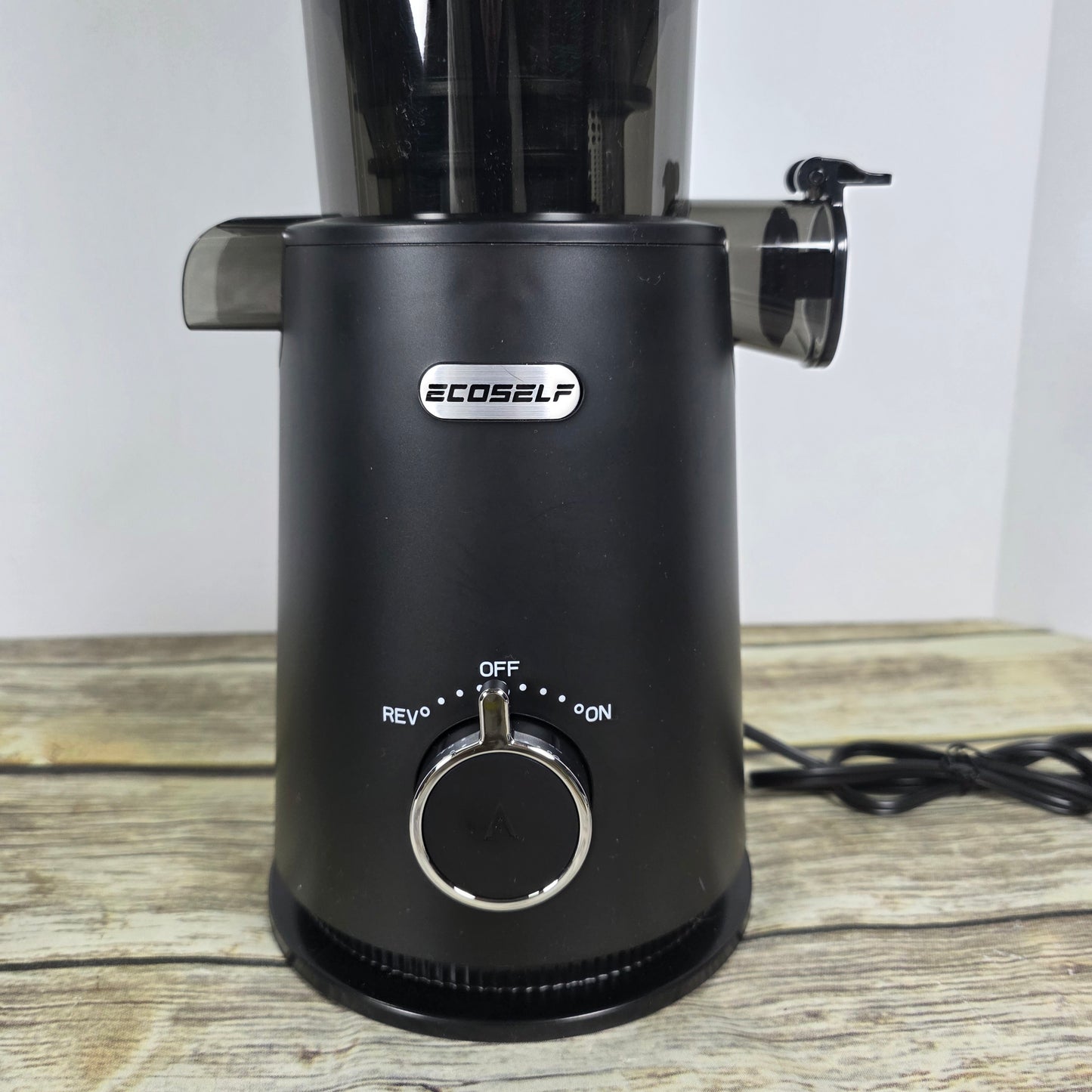 NIOB New Ecoself Big Mouth Slow Juicer Black SJ-050C