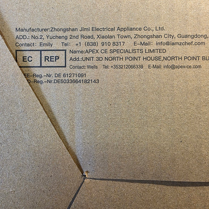 NIB New Amzchef Slicer/Shredder Attatchment Model P-001