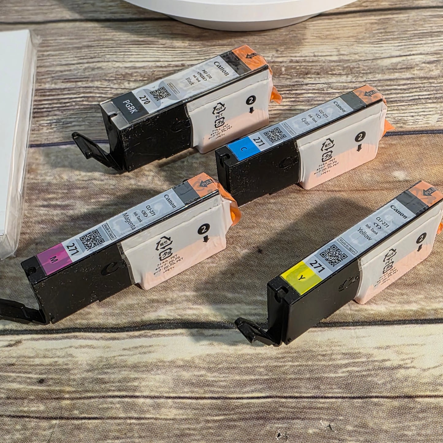 NIOB New Canon PGI-270/CLI-271 Combo Ink Pack Black Cyan Magenta Yellow Expired