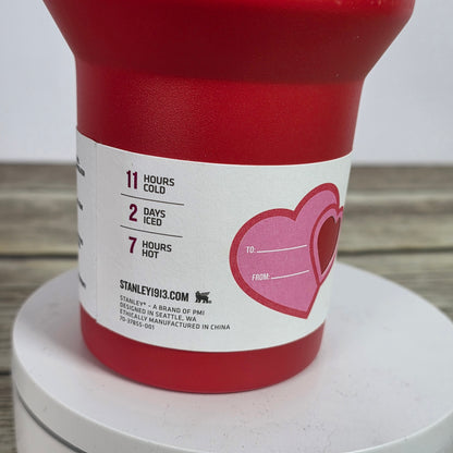 New STANLEY The Flowstate Quencher H20 Tumbler 40oz Valentines