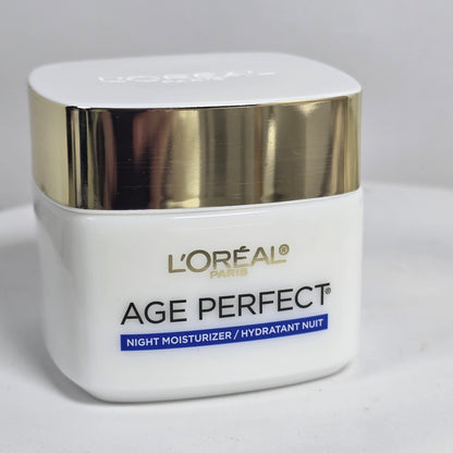 NIB New L'OREAL Age Perfect Anti-Sagging + Even Tone  Collagen Expert Night Moisturizer