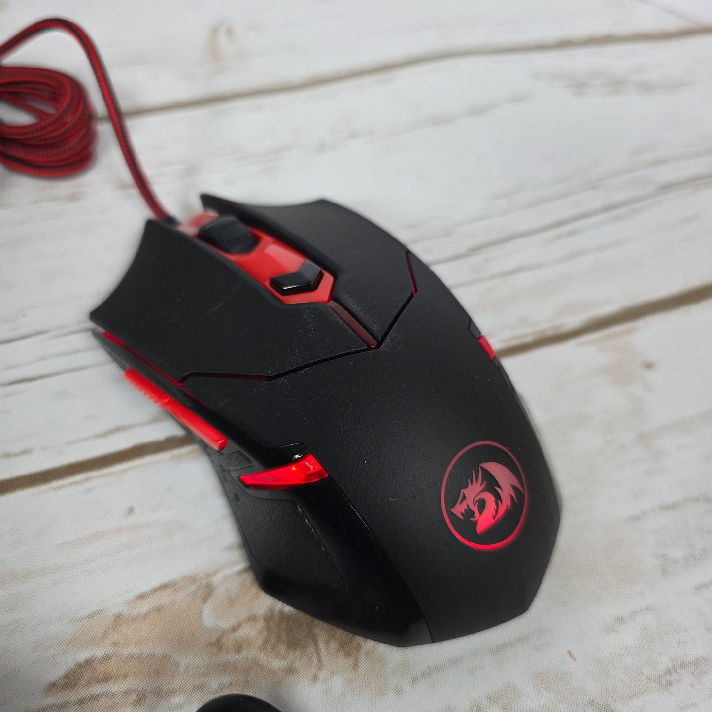 NIOB New Red Dragon S101 Gaming Keyboard + Mouse Combo Set S101-3