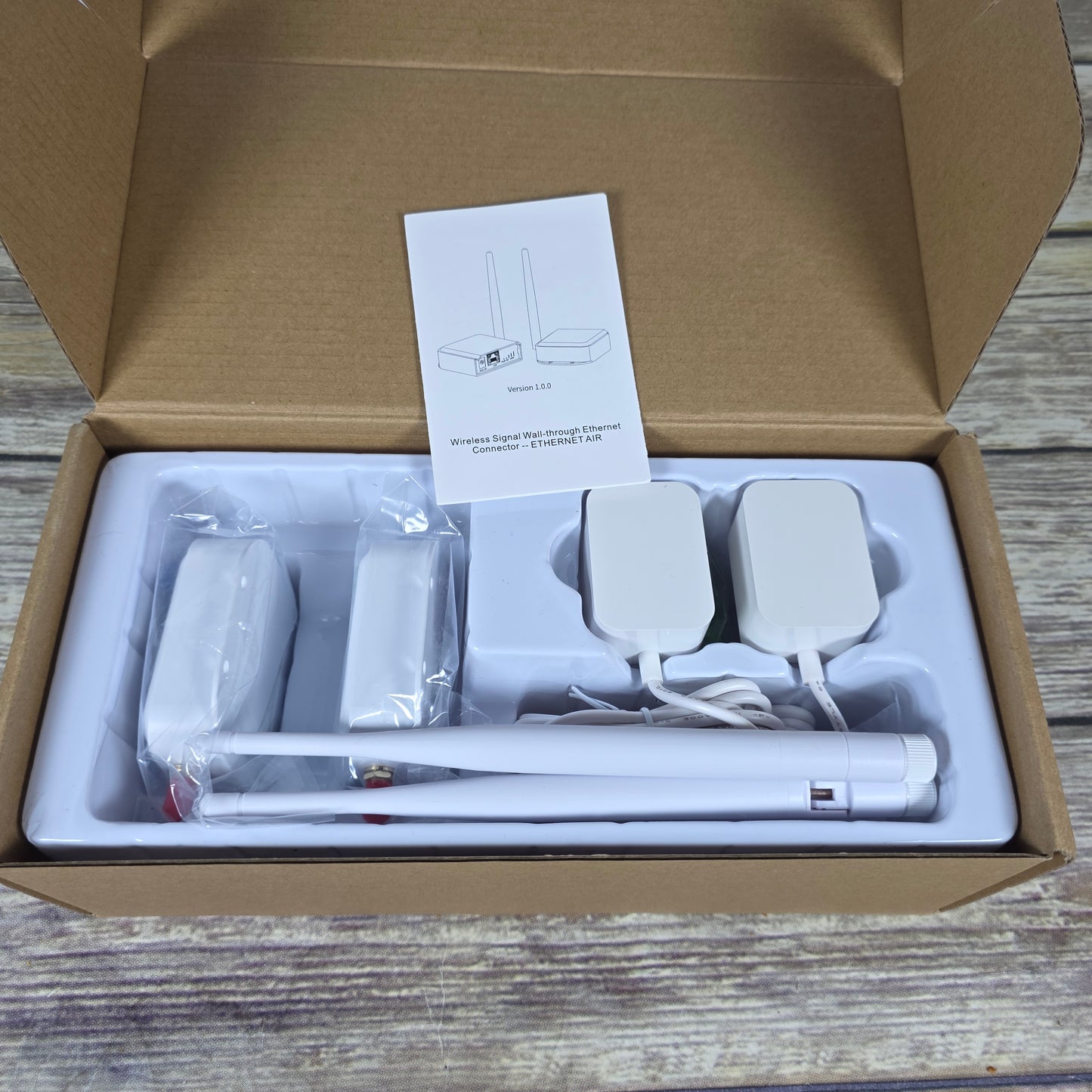 NIOB New Wireless Bridge Port to Port Distance Ethernet Cable