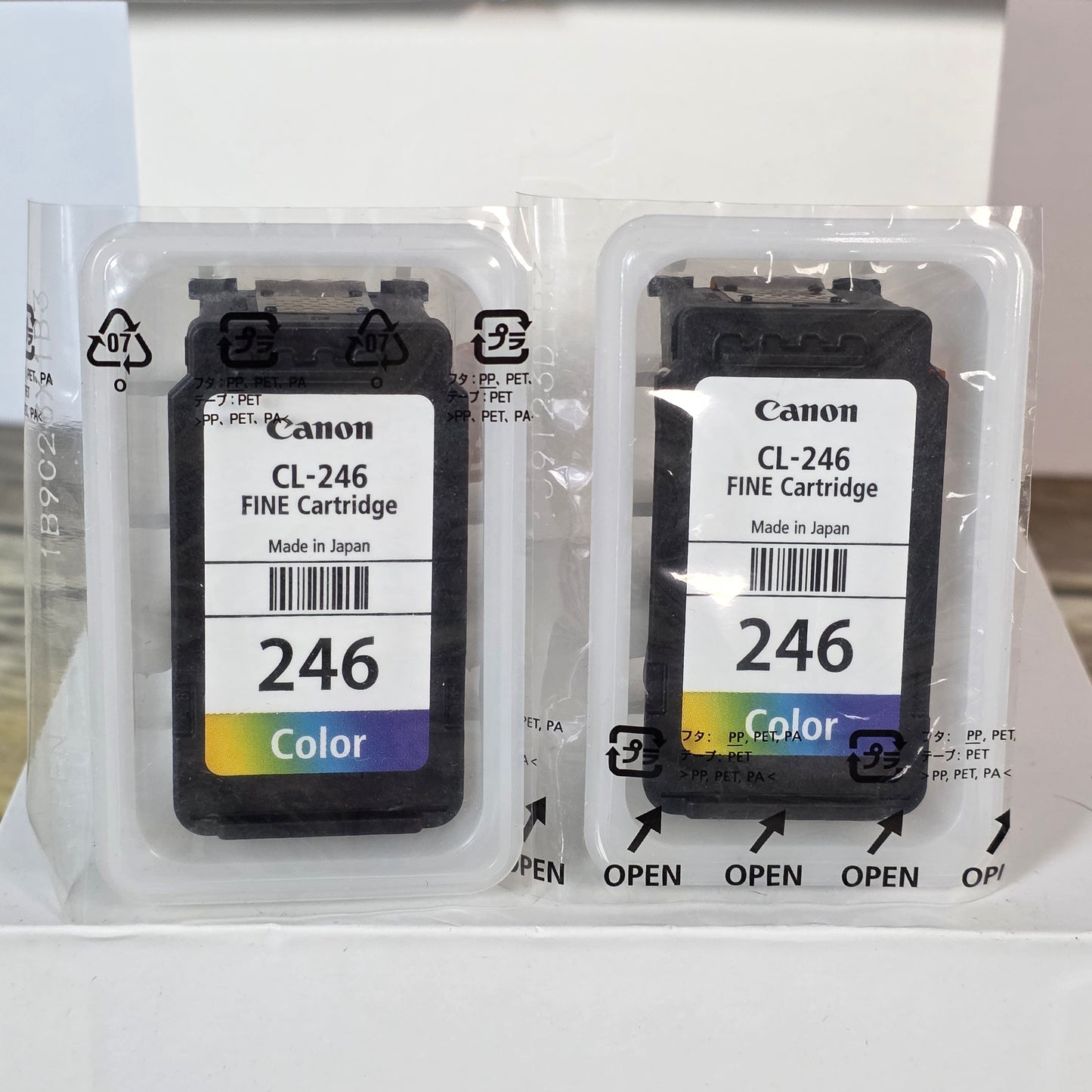 Lot of Canon PIXMA 6 246 Color + 1 245 - 7 total!