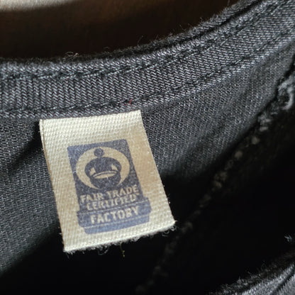 NWT New Women's Uniserval Thread Goods Co Black Denim Tank Size 6 Zipper Front