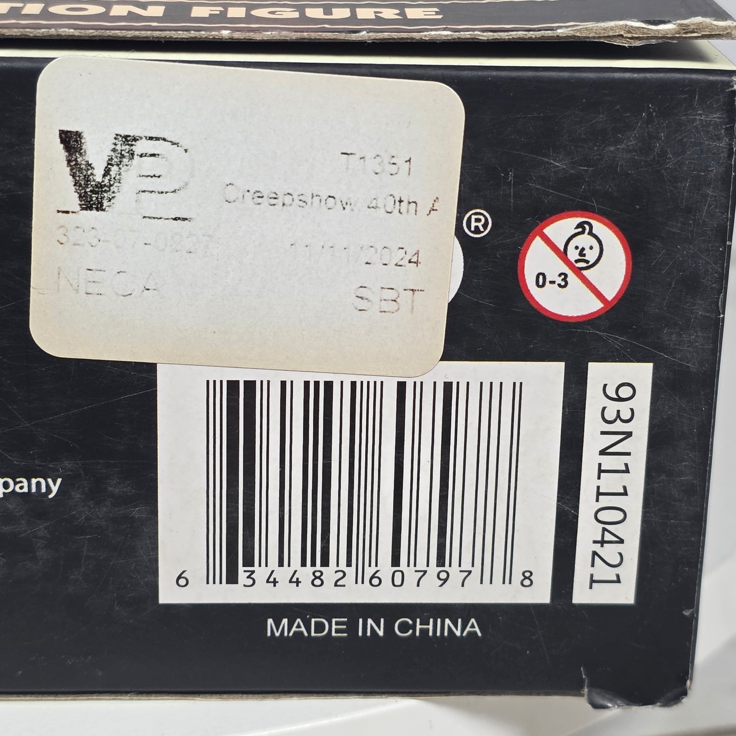 NIB New NECA Creepshow 40th Anniversary Ultimate Creep Action Figure Reel Toys SEALED