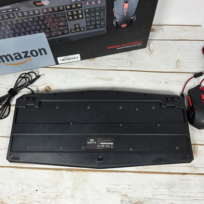 NIOB New Red Dragon S101 Gaming Keyboard + Mouse Combo Set S101-3