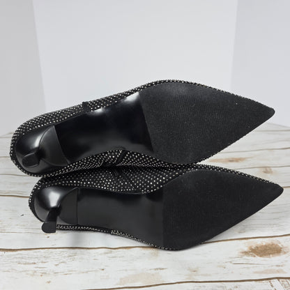 NIB New Women's Madden Girl Dicee-RWC Black Multi Knee High Boot Size 9