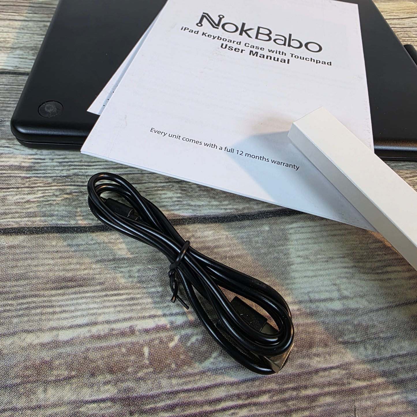 NIOB NokBabo F180 F360 NOKBABO's Keyboard iPad 9.7" /  10.2" / 10.5" Black
