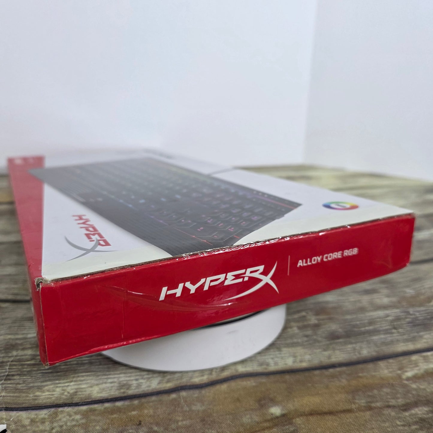 NIB New HyperX Alloy Core RGB Gaming Keyboard