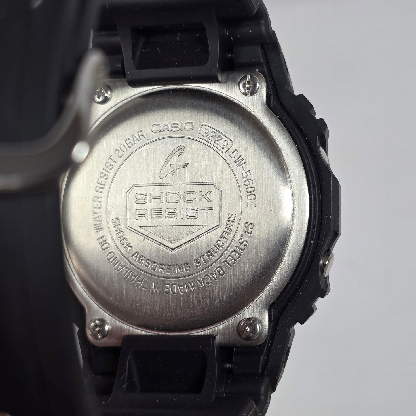 New Men's CASIO Watch Module No. 3229 DW-5600E Shock Resist