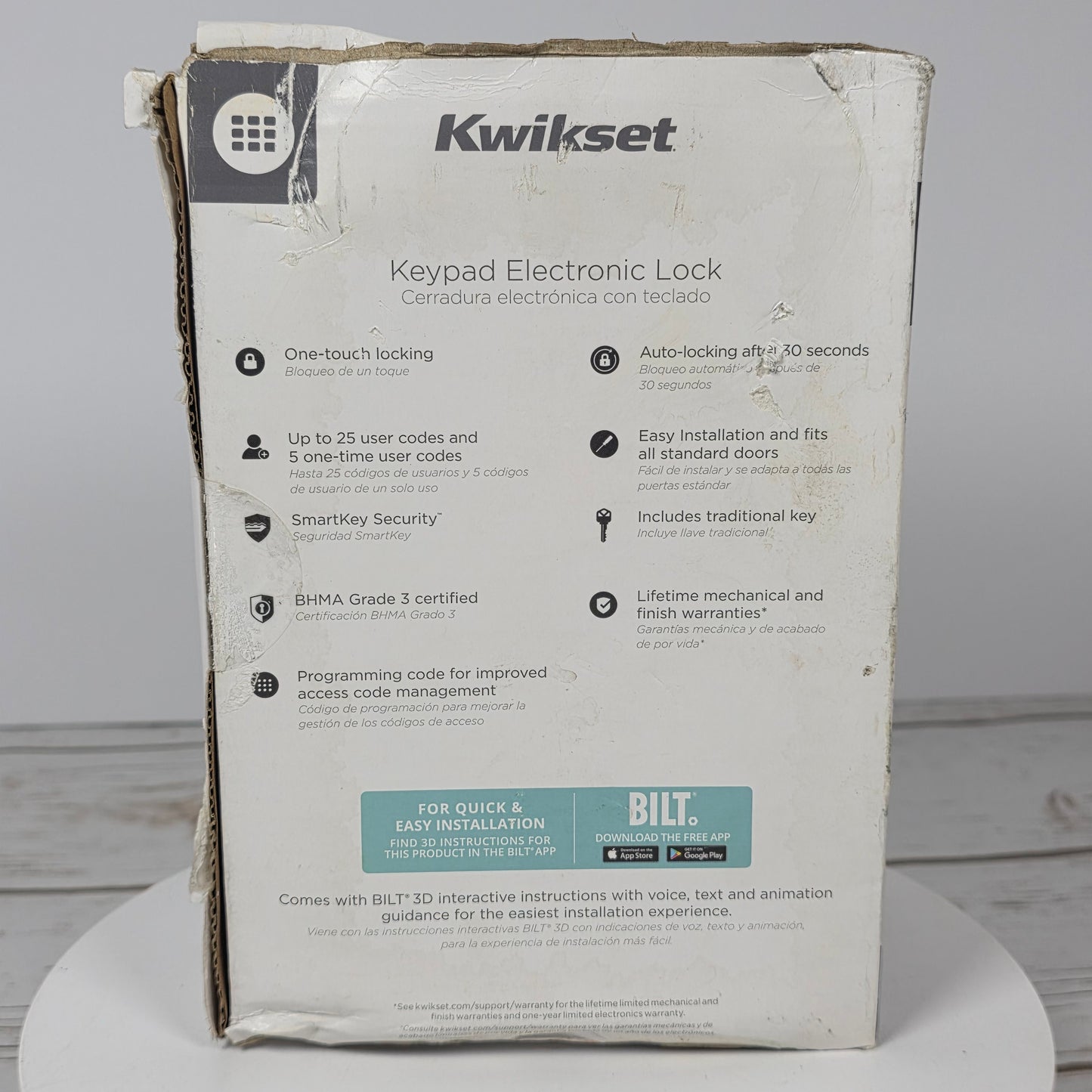 NIB New Kwikset Powerbolt 250 Keypad Electronic Lock
