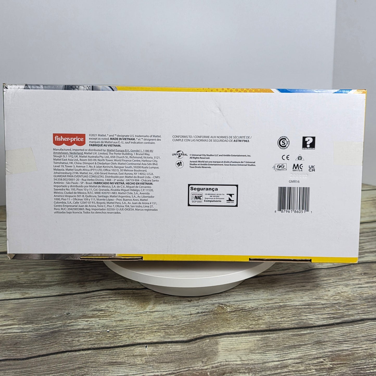 NIB New Fisher Price Imaginext Thrashing Indominous Rex Dinosaur Toy