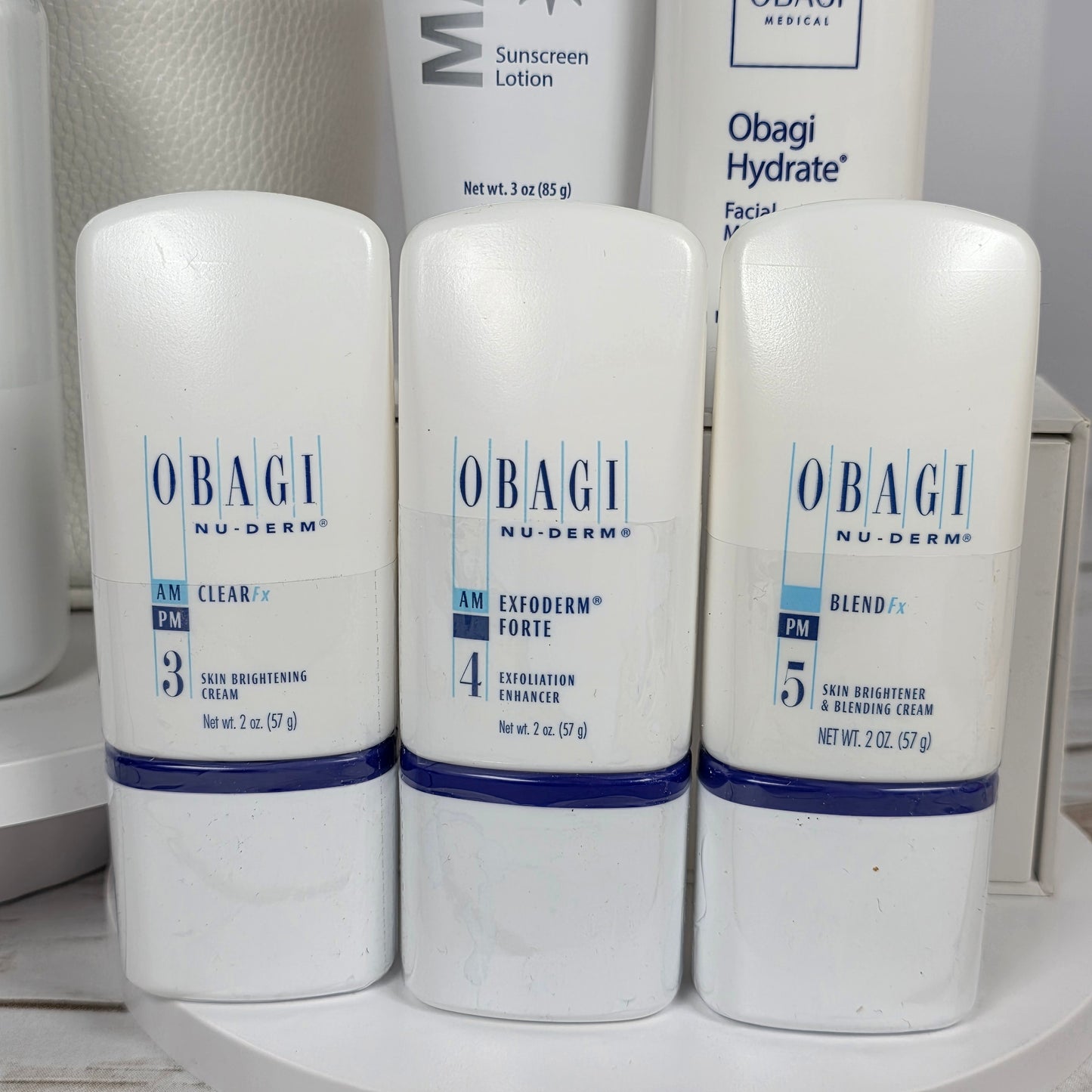 New OBAGI Nu-Derm FX System Skin Transformation Kit Complexion Brightening System