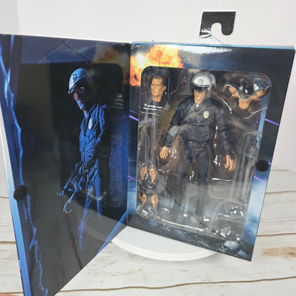 New NECA Reel Toys Terminator 2 Judgment Day Action Figure T-1000 Motorcycle Cop