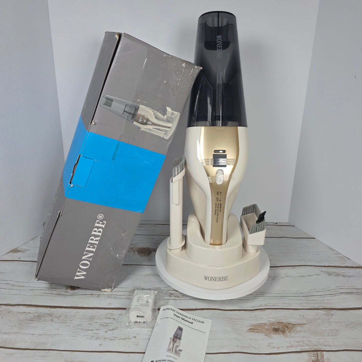 NIOB New WONERBE Handheld Vacuum Cleaner Portable Vacuum