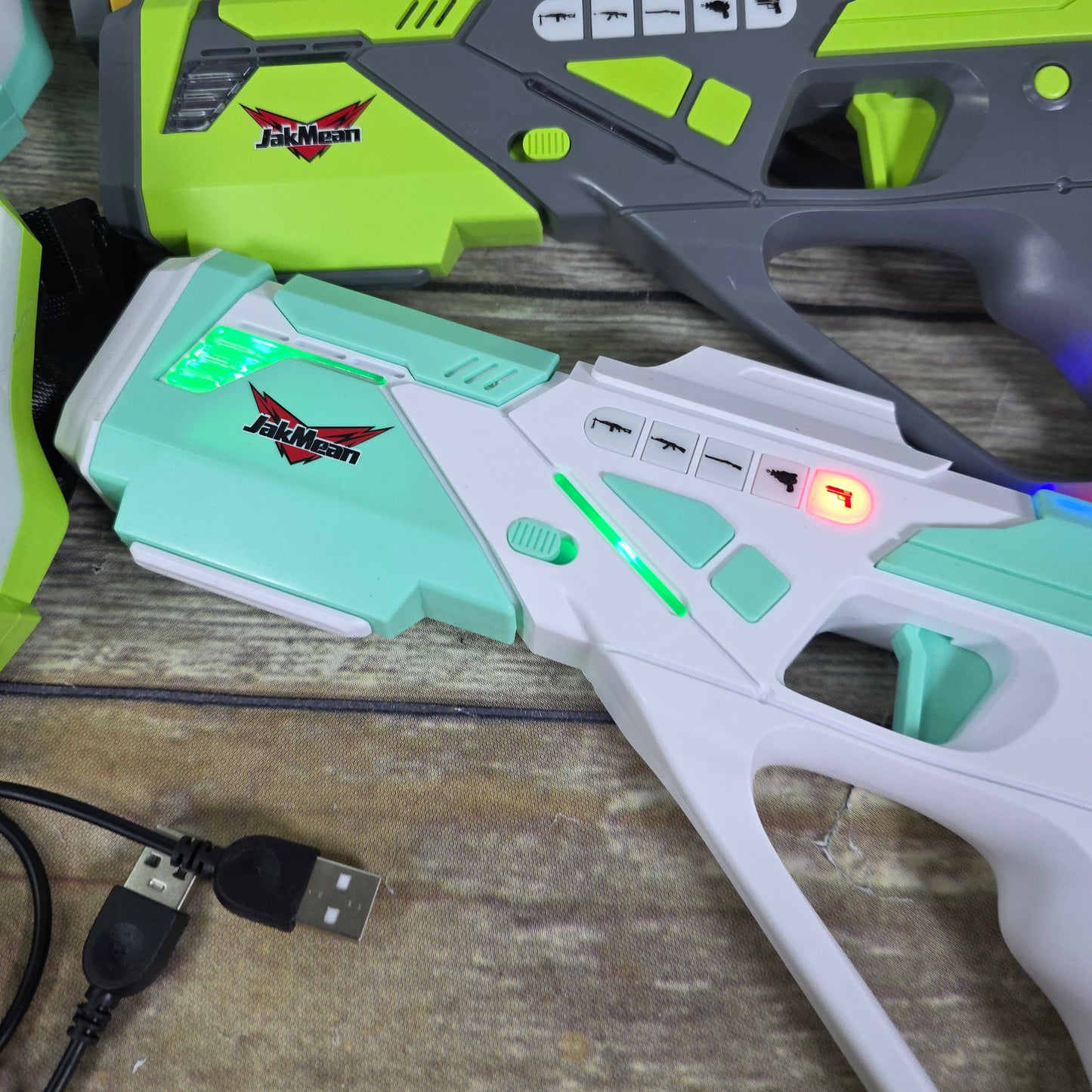 NIOB New JakMean Rechargeable Laser Tage Set for 4 KZQ-Q184