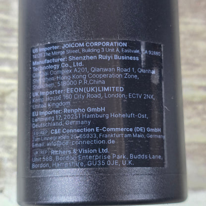 NIOP Idoo Air Duster with Attachments I-G-02 Black