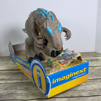 NIB New Fisher Price Imaginext Thrashing Indominous Rex Dinosaur Toy