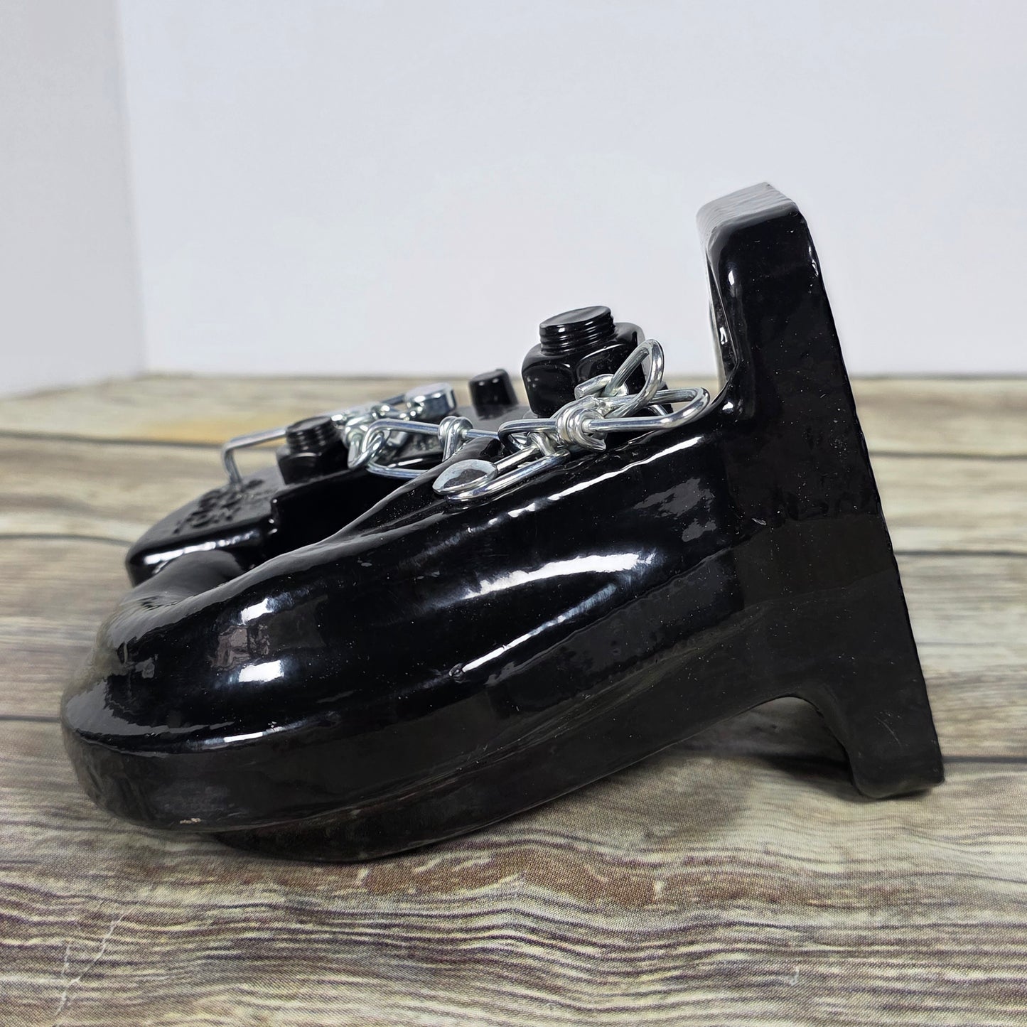 20-Ton Pintle Hook Capacity Hitch Receiever Hook Black