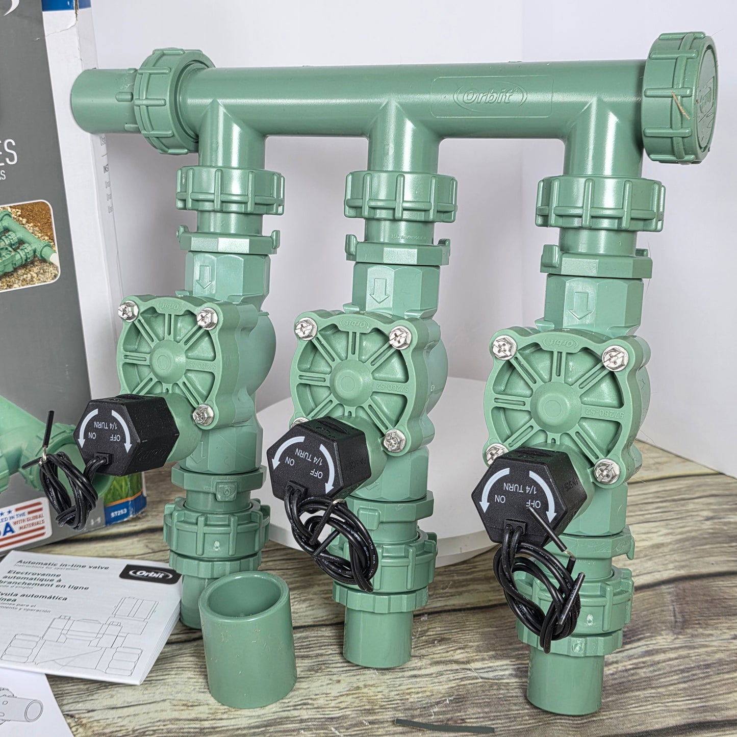 NIOB New Orbit Heavy Duty 3 Valve Sprinker Valve System