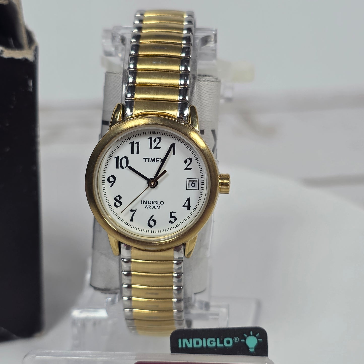 Women's Timex Watch Indiglo WR30M 95 T 12MM LUG T2H381 9J