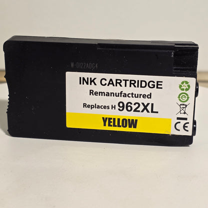 New Upsek 962XL Ink CartridgeBlack Cyan Magenta Yellow Reman
